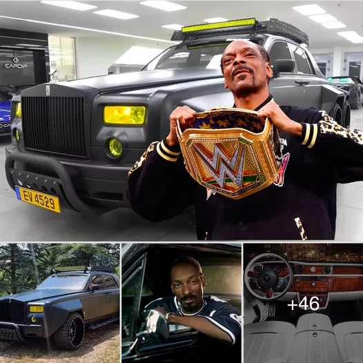 Snoop Dogg’s $5 Million Six-Wheeled Rolls-Royce Phantom Leaves Car Enthusiasts in Awe