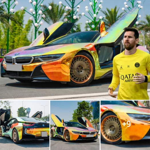 Cruising in Messi’s BMW I8: A Thrilling Drive that Shook the Automotive Industry