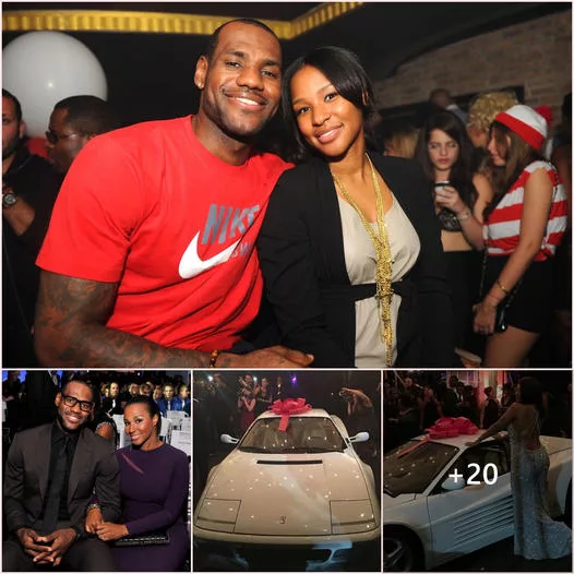 LeBron James Delights His Wife on Her Birthday with a Special Ferrari Testarossa Experience